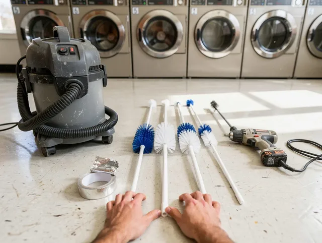 Commercial-grade dryer vent cleaning by Jupiter Dryer Vent Cleaning in Jupiter