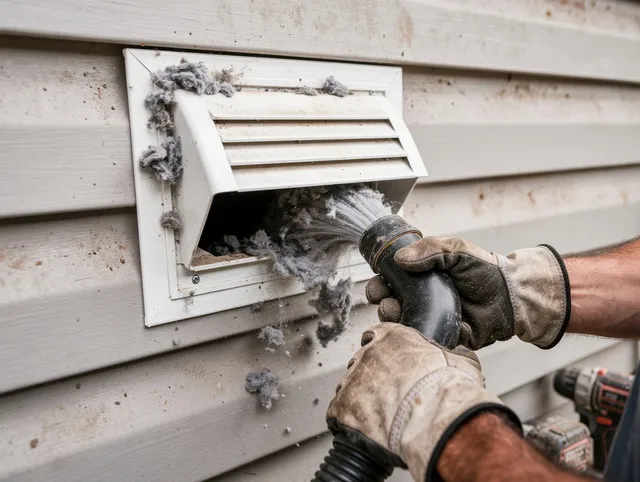 Professional dryer vent cleaning by Jupiter Dryer Vent Cleaning in Jupiter