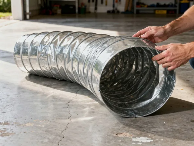 Jupiter Dryer Vent Cleaning specialist using advanced equipment for thorough duct cleaning in Jupiter
