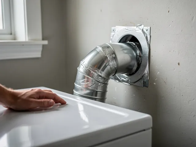 Jupiter Dryer Vent Cleaning expert performing professional dryer vent repair and installation in Jupiter