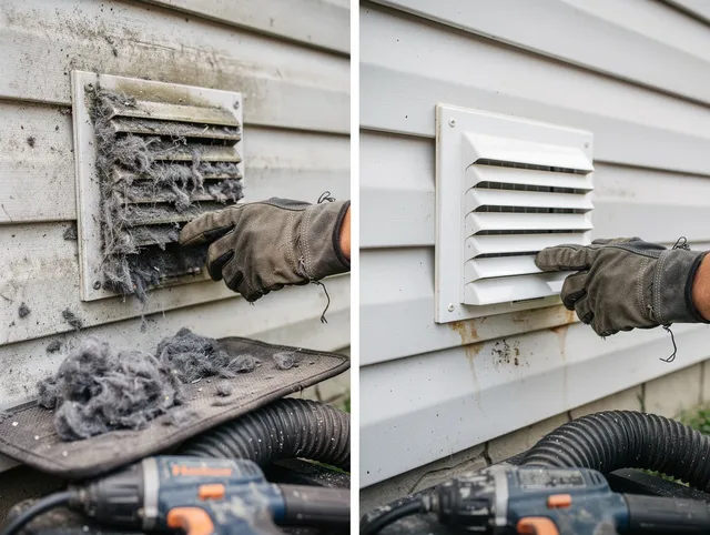 Residential dryer vent cleaning by Jupiter Dryer Vent Cleaning in Jupiter